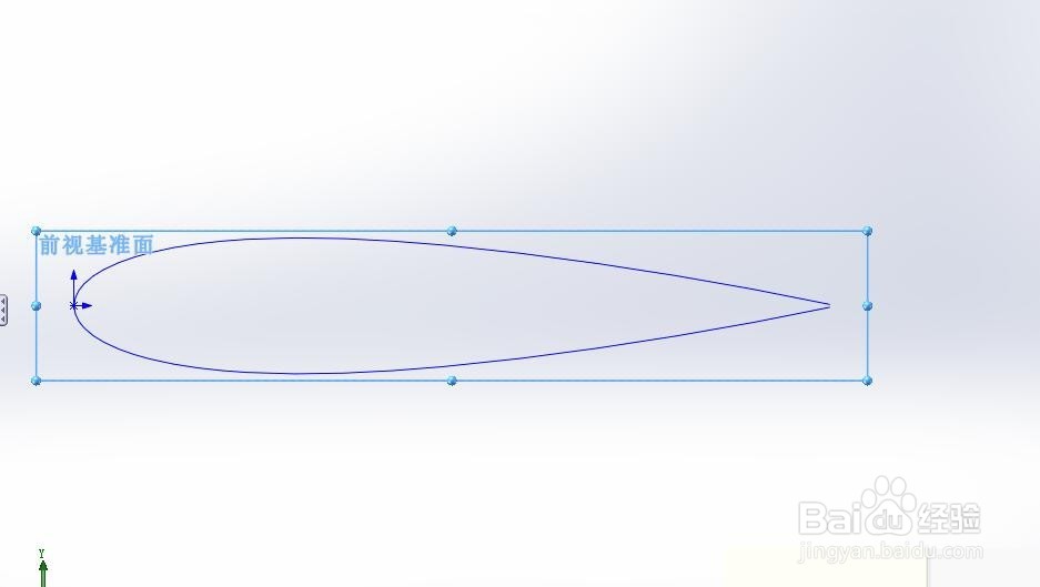 NACA0018翼型Solidworks建模
