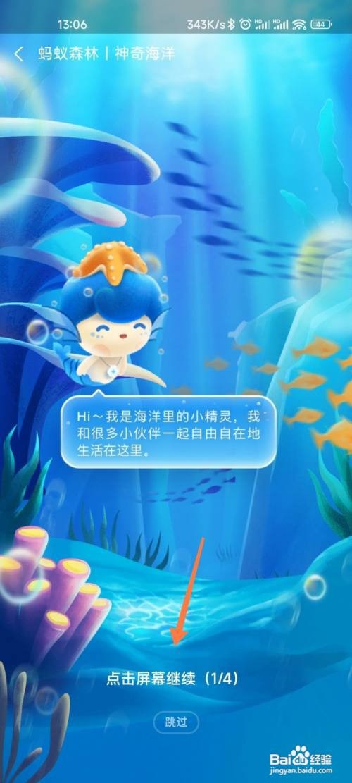 支付宝如何进入蚂蚁森林的海洋