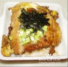 日式猪排盖饭的家常做法