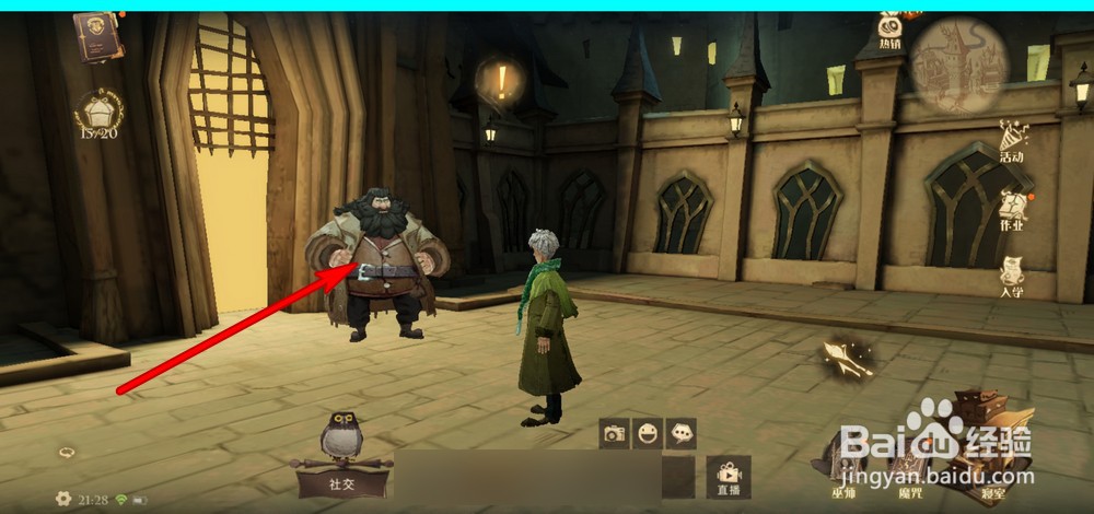 哈利波特魔法觉醒海格的礼物在哪