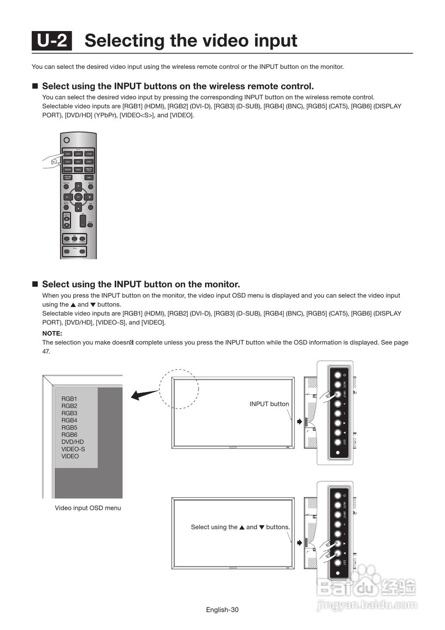 三菱MDT651S液晶显示器说明书:[4]