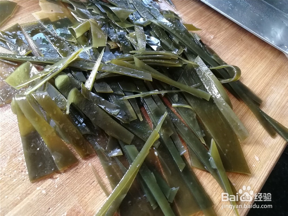 瘦肉丝拌海带丝