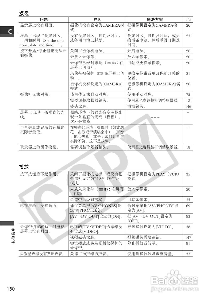 佳能MVX100i数码摄像机使用说明书:[15]