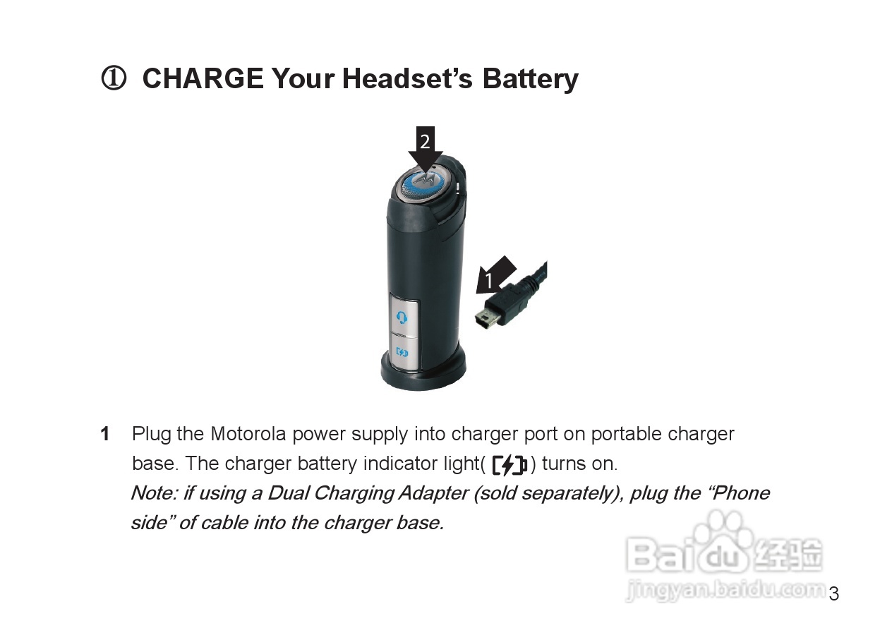 MOTOROLA Miniblue H9迷你型蓝牙耳机说明书:[2]