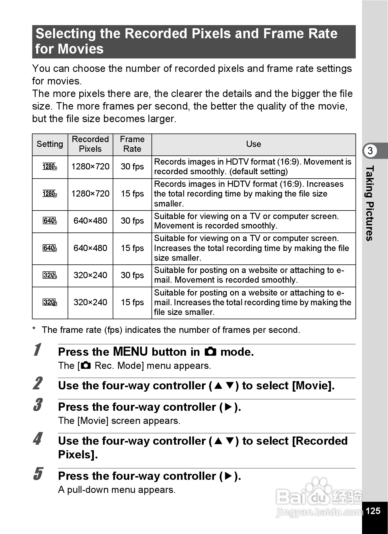 宾得optio P80数码相机使用说明书:[13]
