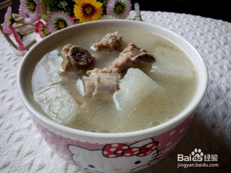 排骨白萝卜汤的做法