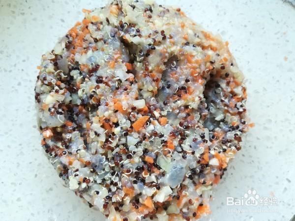 怎么做藜麦鲜虾饼