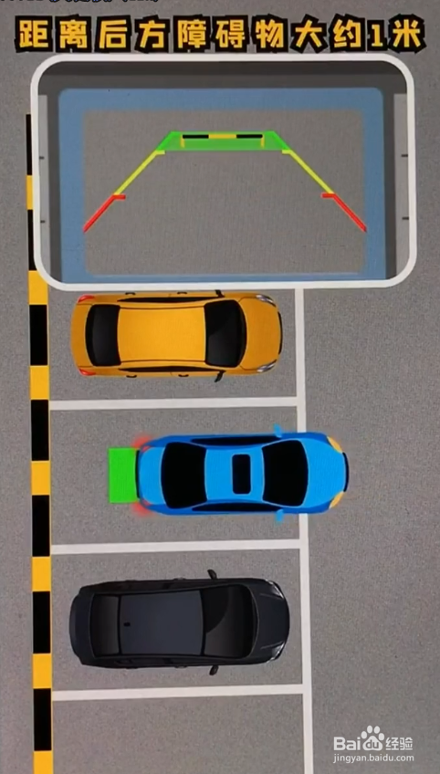 如何通过倒车影像倒车