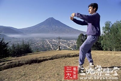 太极拳松静和谐书法修身养性