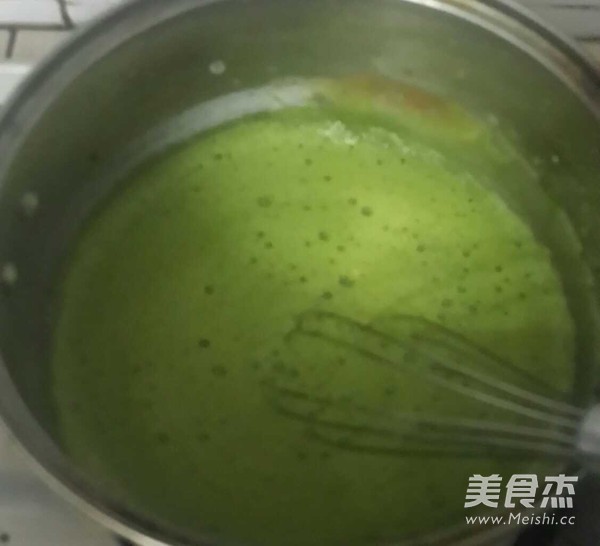 抹茶牛奶酱的做法