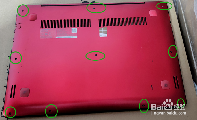 lenovo\联想 S41-70简单拆机更换电池