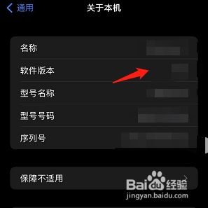 苹果手机怎么查看系统软件版本