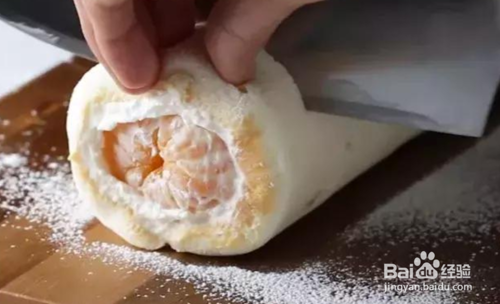 教你做蛋白鲜橙卷