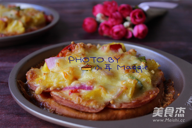 夏日缤纷披萨（自制披萨皮）