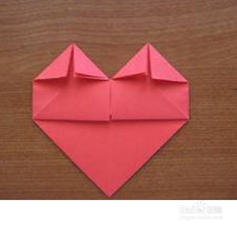 心形礼盒折法