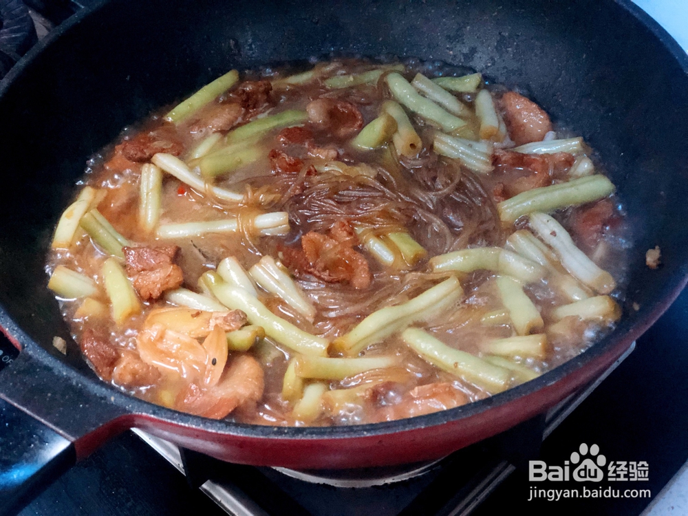 吃光光的猪肉豆角粉条