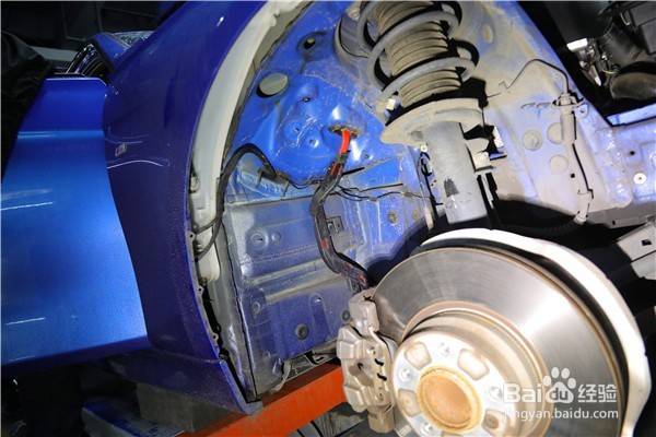 宝马16款328i胎噪隔音处理过程分享