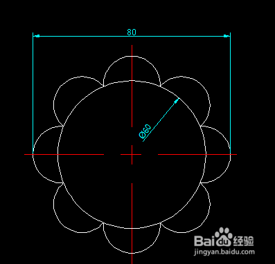 <b>CAD几何图形练习详解2</b>