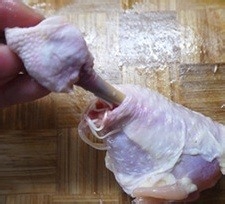 锅烤时蔬蒜香鸡腿