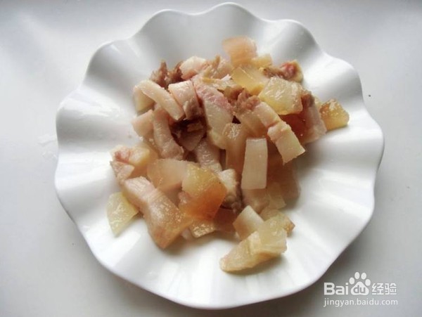 腊肉萝卜馅饼的制作方法