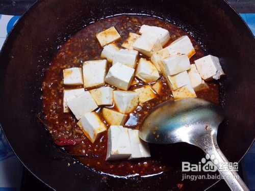 麻婆豆腐的做法
