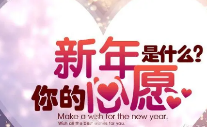 新年愿望怎么写呀