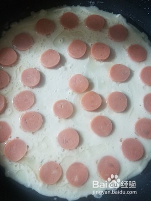 家常早餐主食——火腿软饼