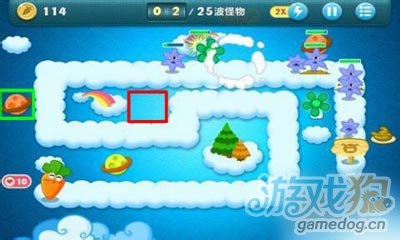 保卫萝卜天际主题第6关详细攻略视频攻略