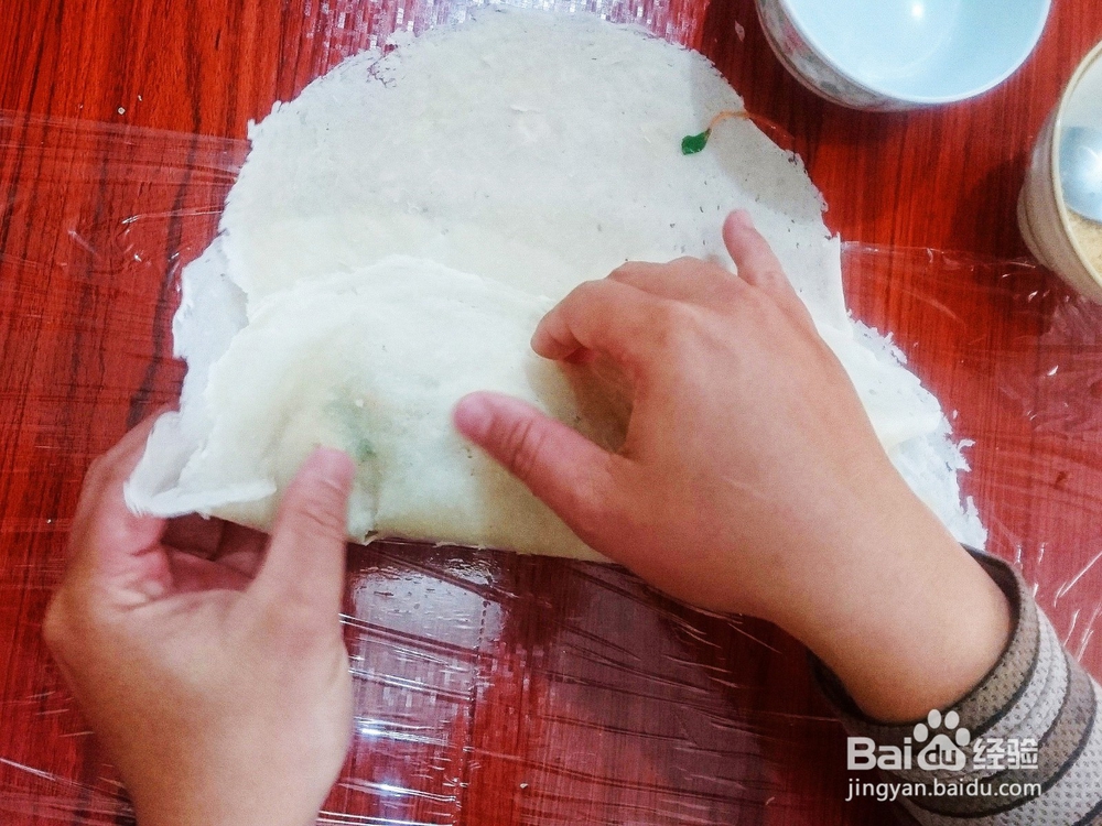 市场买回来的薄饼皮怎么吃