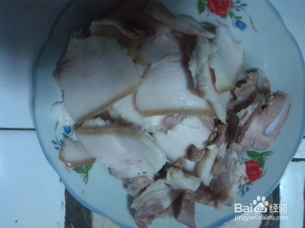 家常回锅肉的制作方法