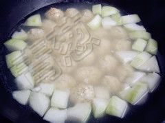 豆腐丸子冬瓜汤