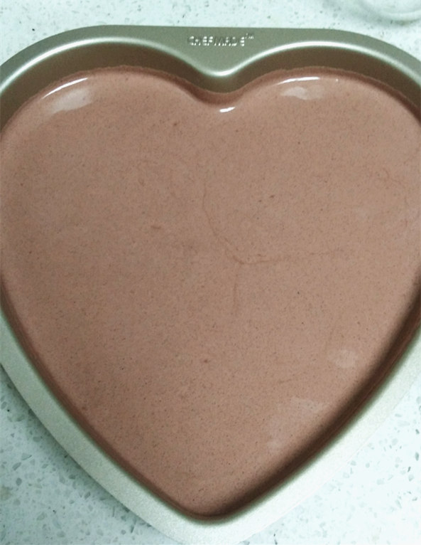 心形红丝绒蛋糕