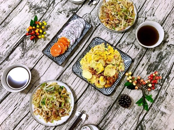 火腿鸡蛋煎土豆