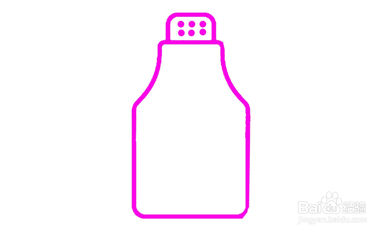 简笔画调味瓶怎么画