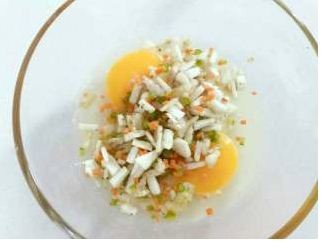 茄子圈蛋饼怎么做