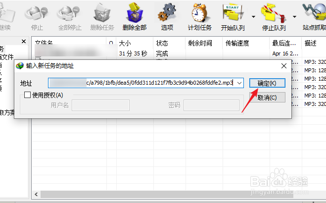 IDM复制下载链接后怎么下载