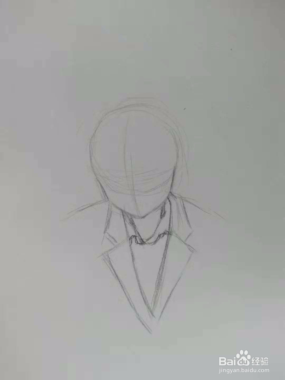 可爱漫画女学生线稿手绘教程