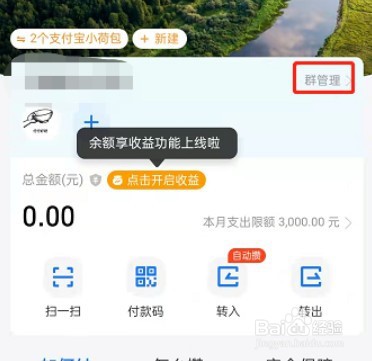 支付宝小荷包创建专用小荷包教程介绍