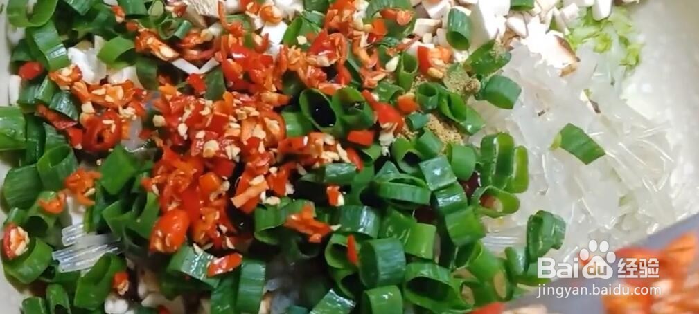 白菜粉条素馅咋做香