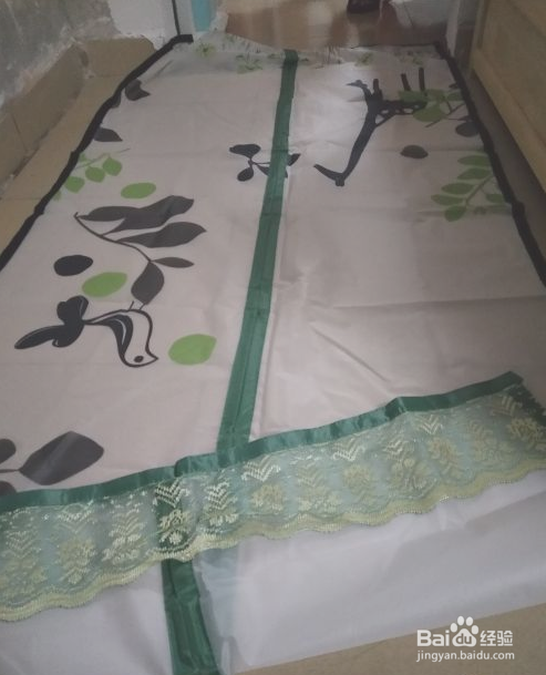 空调帘透明软门帘如何安装