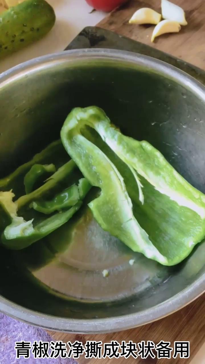 怎么做青椒土豆片