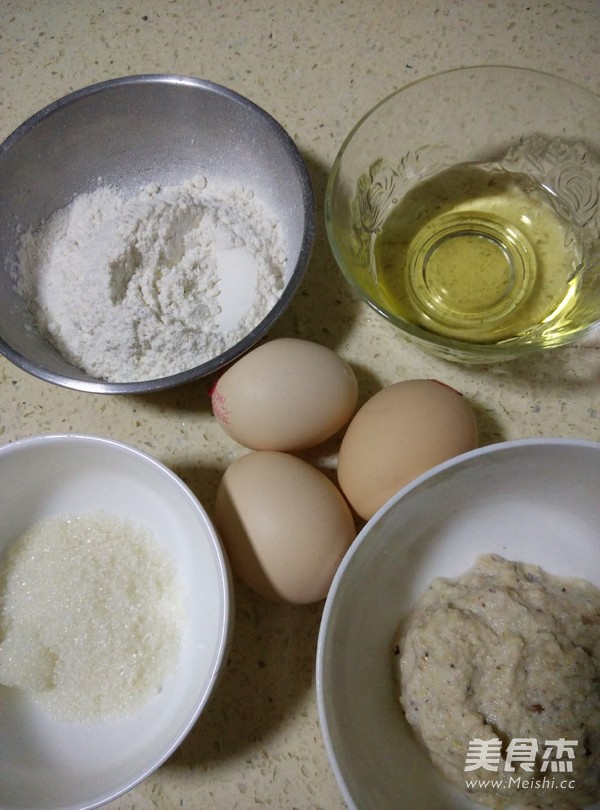 豆渣戚风的做法