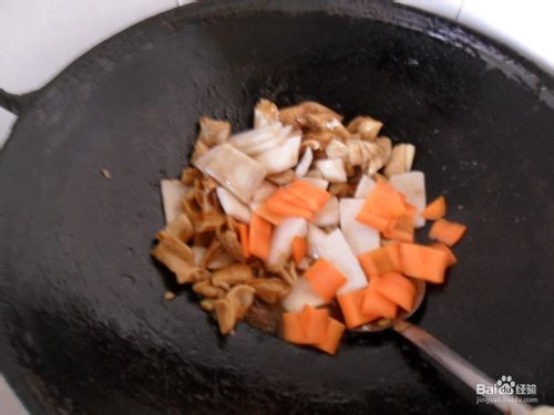 艳丽蚝油山药肚片