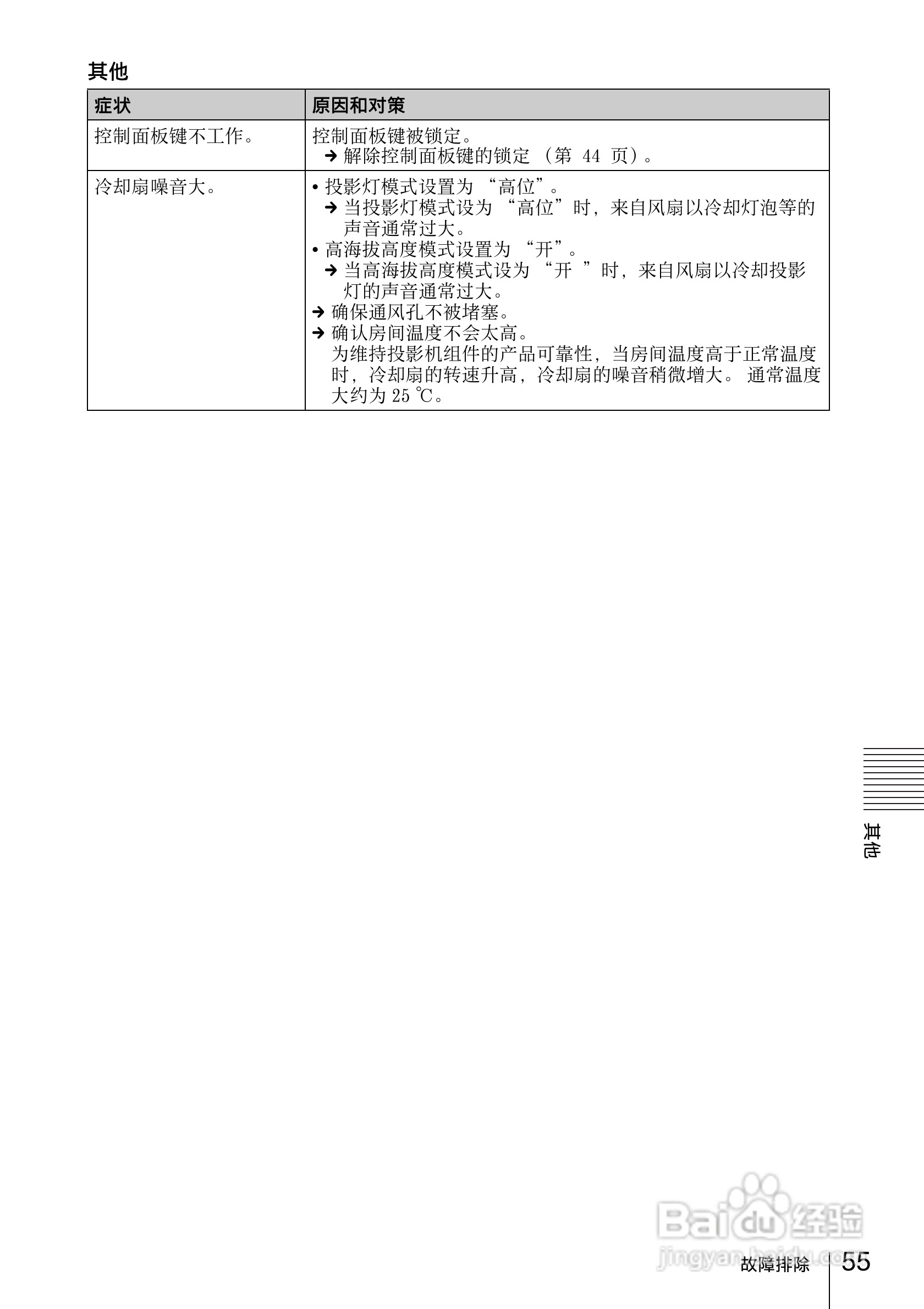 索尼VPL-DX11投影机使用说明书:[6]