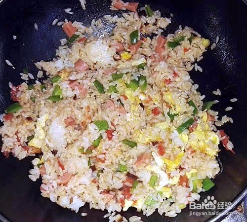 超级好吃的什锦蛋炒饭，不信来看