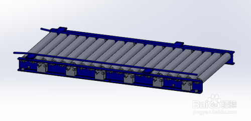 solidworks如何畫出滾輪傳送帶