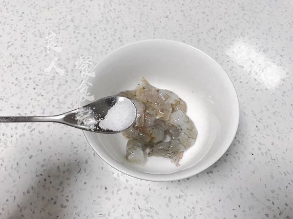 奶油口菇虾仁意面