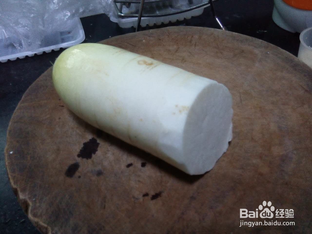 仿萝卜糕的萝卜稀饭