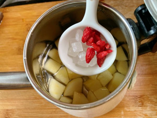 苹果蔓越莓水果茶