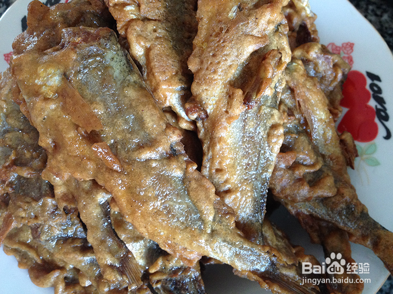 面拖小黄鱼的做法